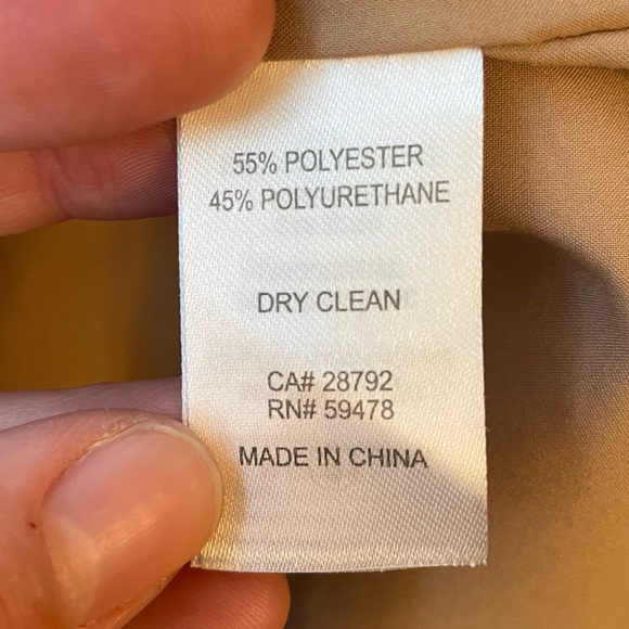 Joie Vegan tan vegan leather blazer | size XS - Picture 5 of 5